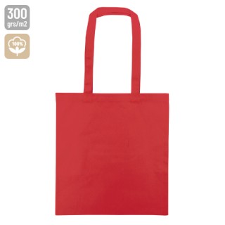 Bolsas de algodón grueso de colores serigrafiadas